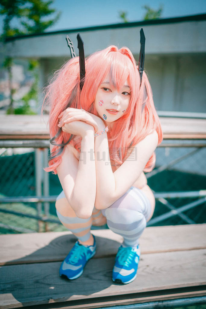 Coser@Bambi밤비 Vol.11 USS Bremerton (Azur Lane) Scorching-Hot Training-Bremerton_Bikini-倩图社