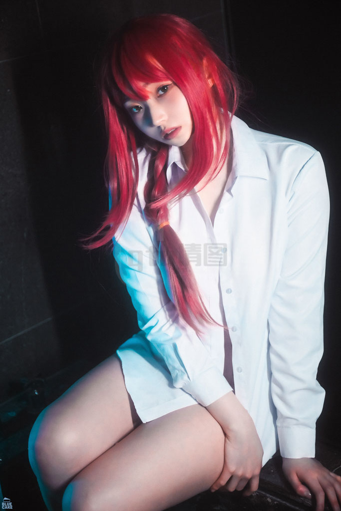 Coser@Bambi밤비 Vol.152 BLUECAKE Bambi (보미) Makima’s breeding -Bambi_Makima’s breeding_RED SP-倩图社