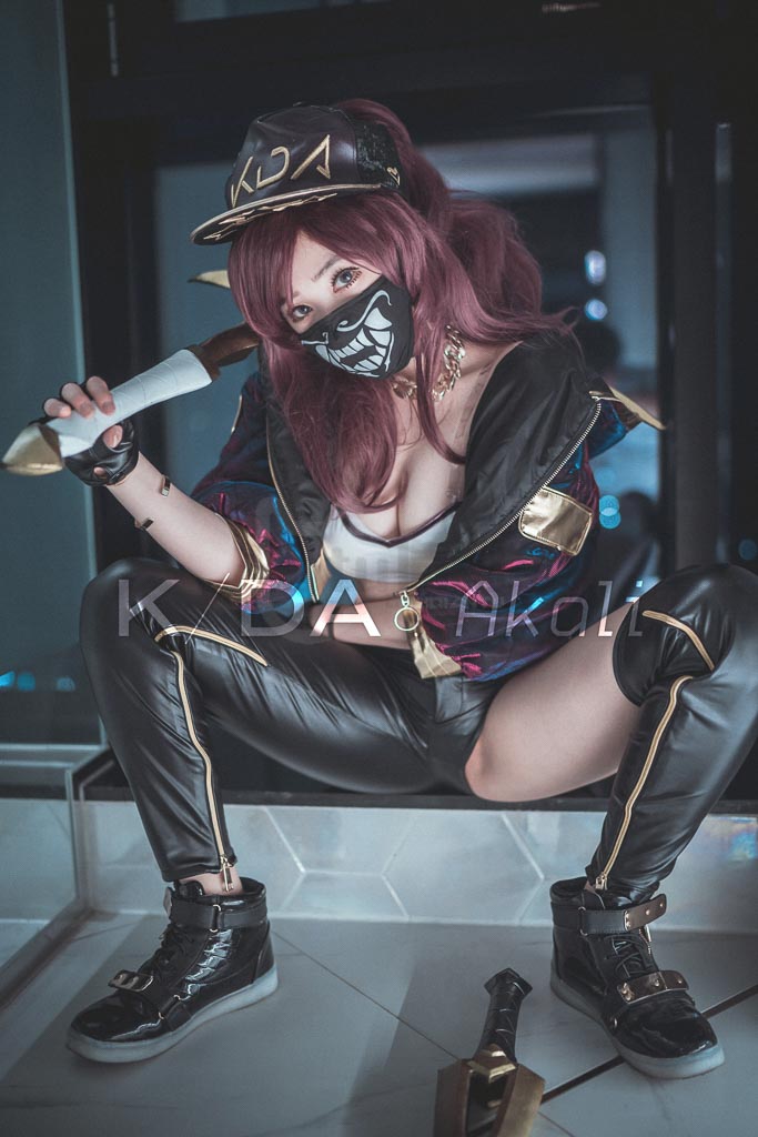 Coser@Bambi밤비 Vol.8 KDA_Akali-倩图社