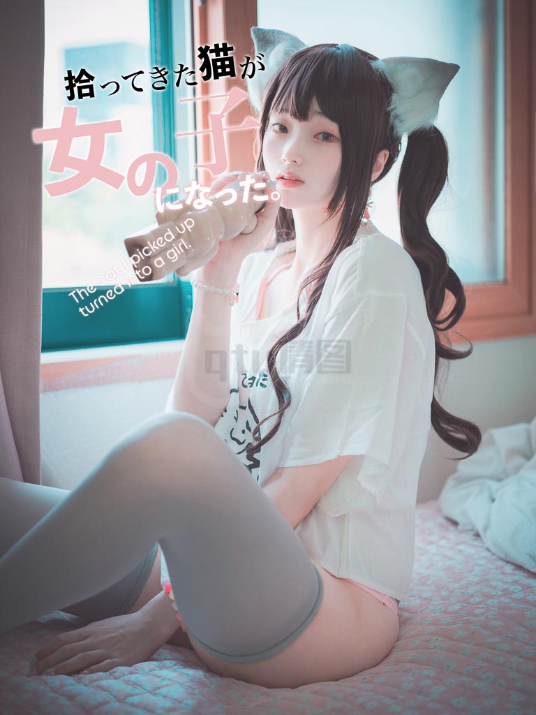Coser@Bambi밤비 Vol.87 The cat I picked up turned into a girl-Normal-倩图社