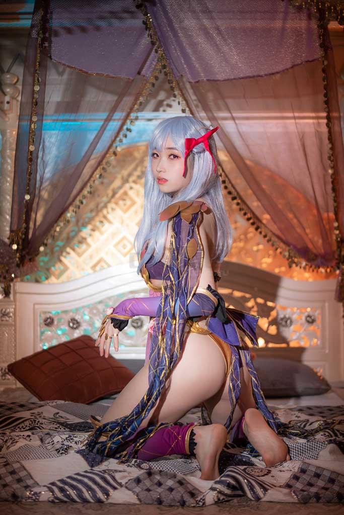 Coser@Bambi밤비 Vol.96 Cosplay Tamamo + Kama (FGO)-倩图社
