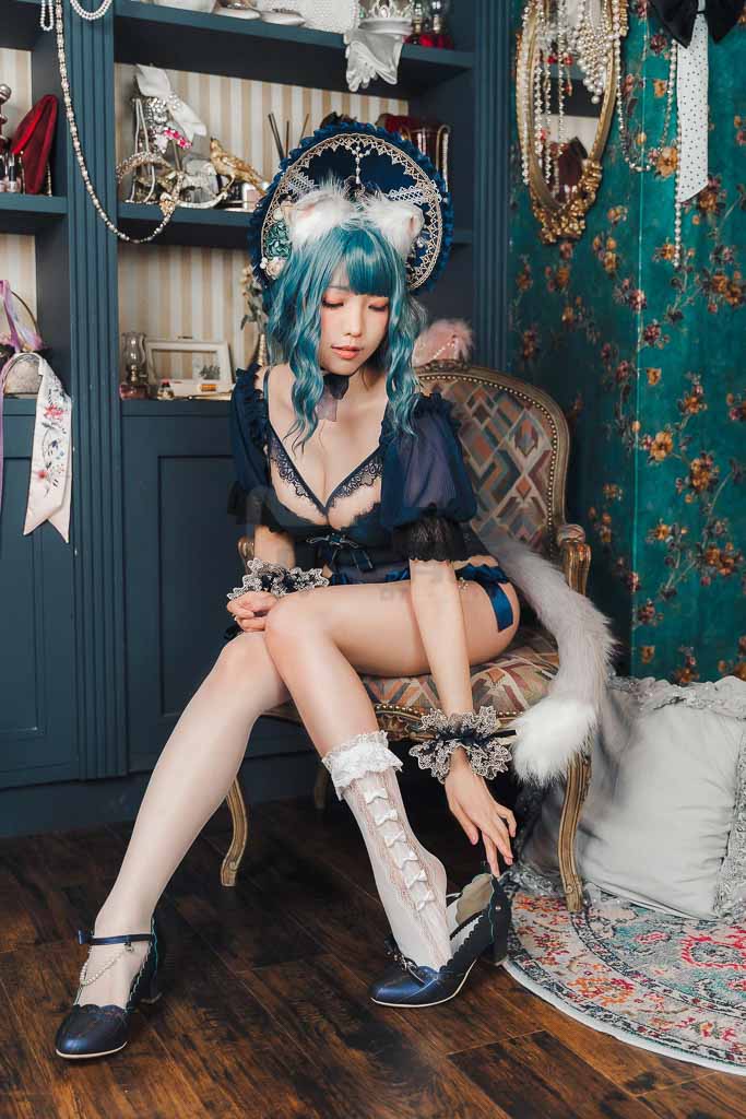 Coser@ElyEE子 Vol.101 Scottish Fold Cat Doll (摺耳貓少女人形)-倩图社
