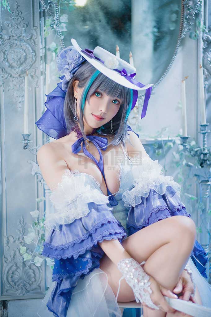 Coser@ElyEE子 Vol.107 Cheshire Dress-倩图社
