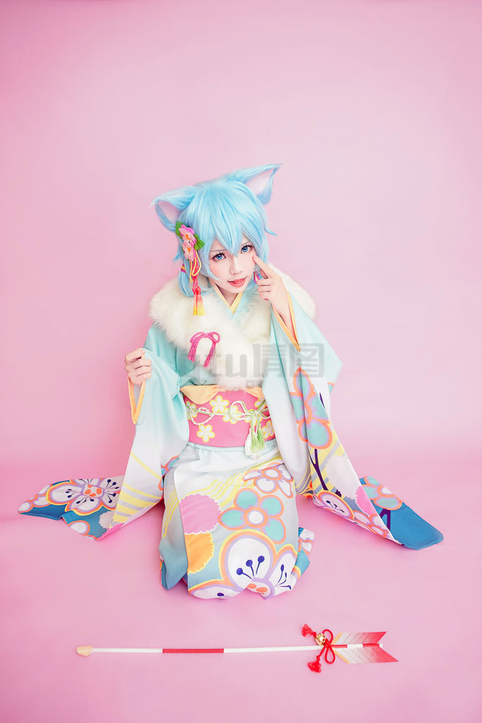Coser@ElyEE子 Vol.18 诗乃-浴衣-倩图社