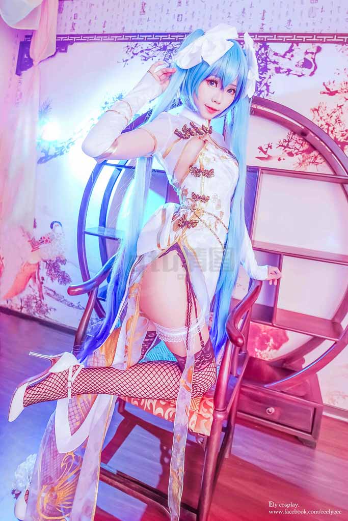 Coser@ElyEE子 Vol.26 初音-旗袍-倩图社
