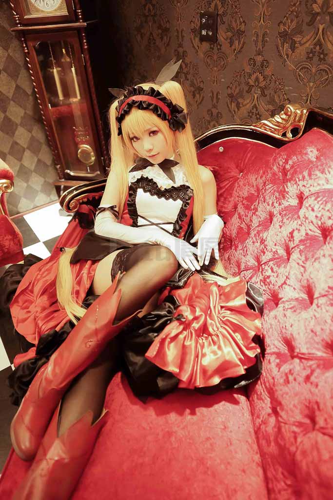 Coser@ElyEE子 Vol.28 红黑下午茶-倩图社