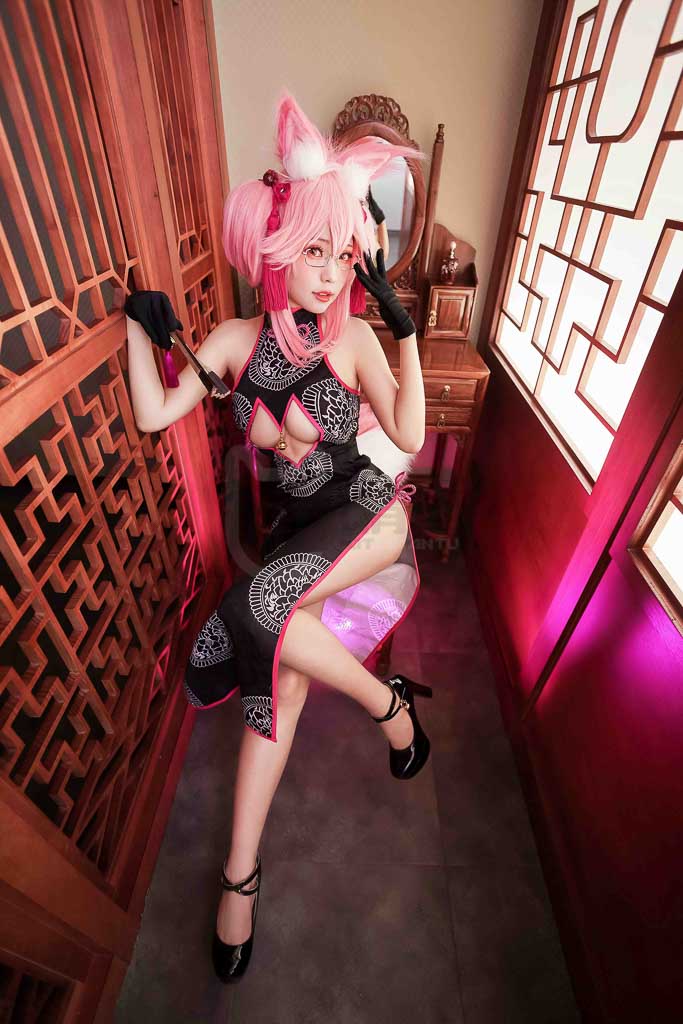 Coser@ElyEE子 Vol.44 玉藻前-旗袍-倩图社