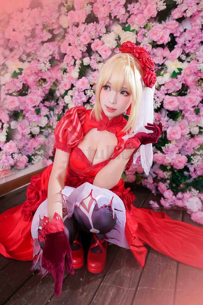 Coser@ElyEE子 Vol.65 尼禄-红玫瑰-倩图社