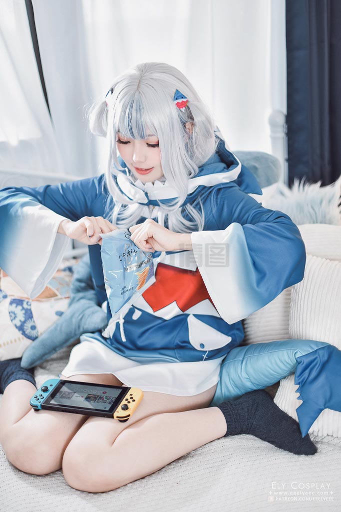 Coser@ElyEE子 Vol.70 噶呜·古拉(小鲨鲨)-倩图社