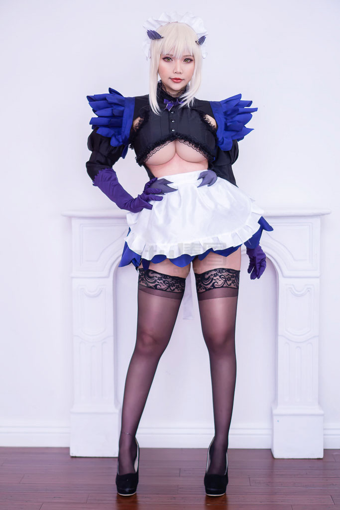 Coser@Hana Bunny Vol.104 Lancer Alter Maid-倩图社