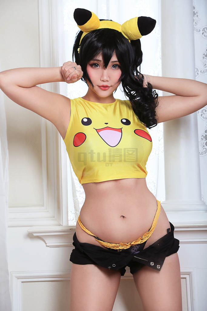 Coser@Hana Bunny Vol.150 Pikachu-倩图社