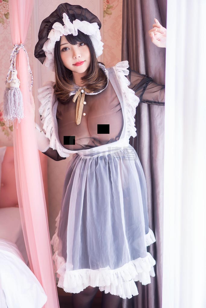 Coser@Hana Bunny Vol.184 See-Through Victorian Maid-倩图社