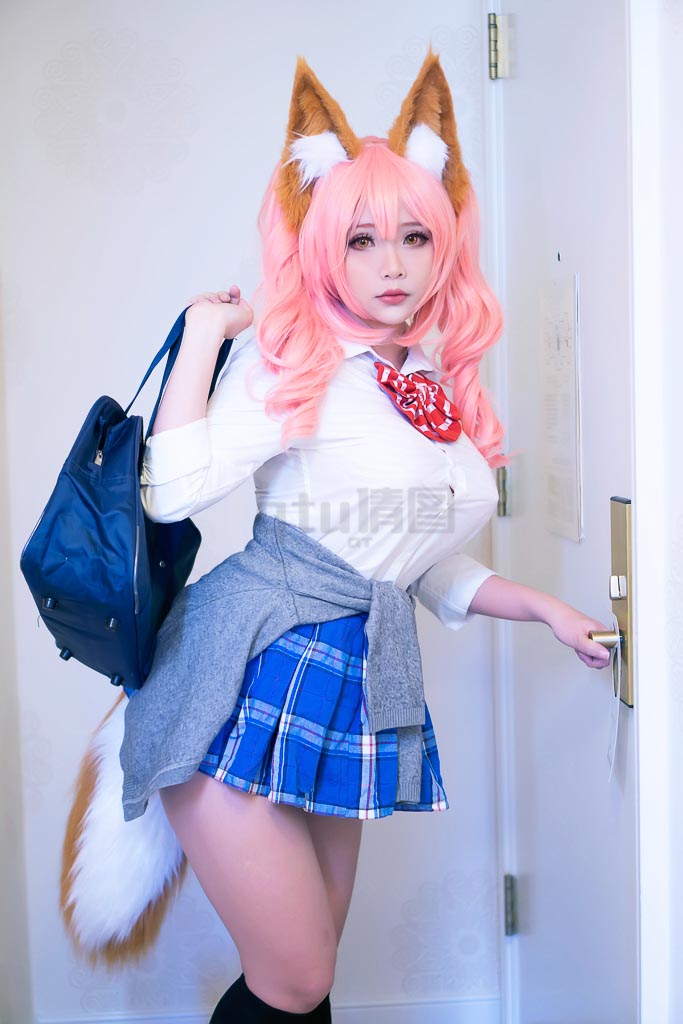 Coser@Hana Bunny Vol.217 Tamamo School Uni-倩图社