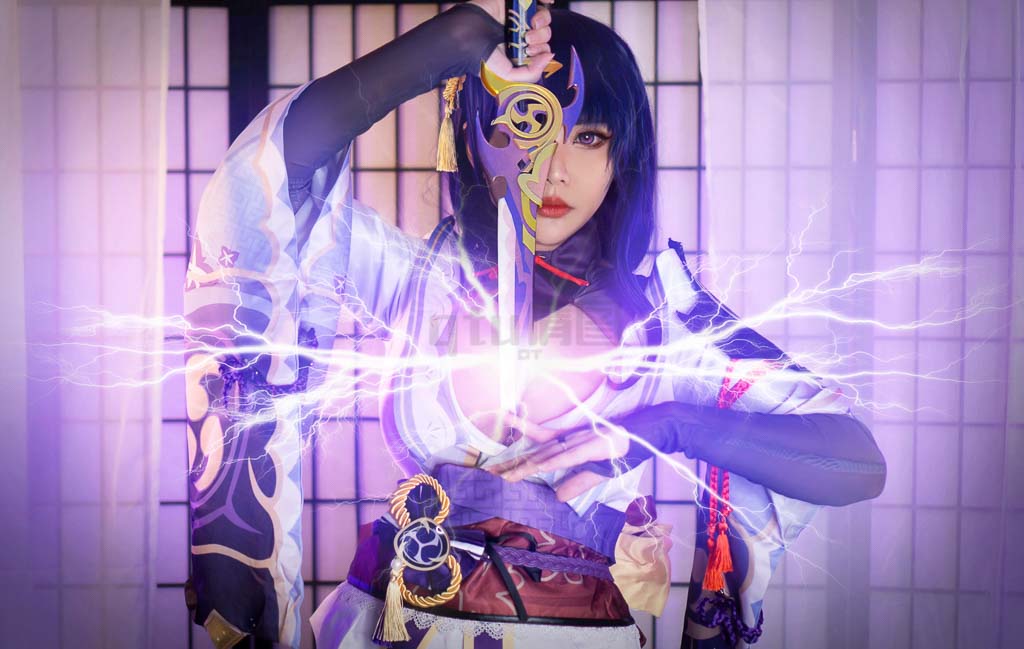 Coser@Hana Bunny Vol.252 Raiden Shogun-倩图社