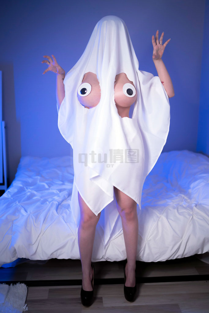 Coser@Hana Bunny Vol.253 Ghost Hana-倩图社