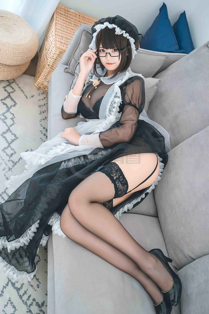 Coser@蜜汁猫裘 Vol.21 透明女仆-倩图社