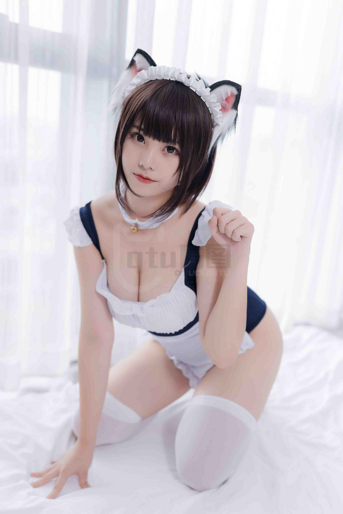 Coser@蜜汁猫裘 Vol.9 女仆兽耳娘-倩图社