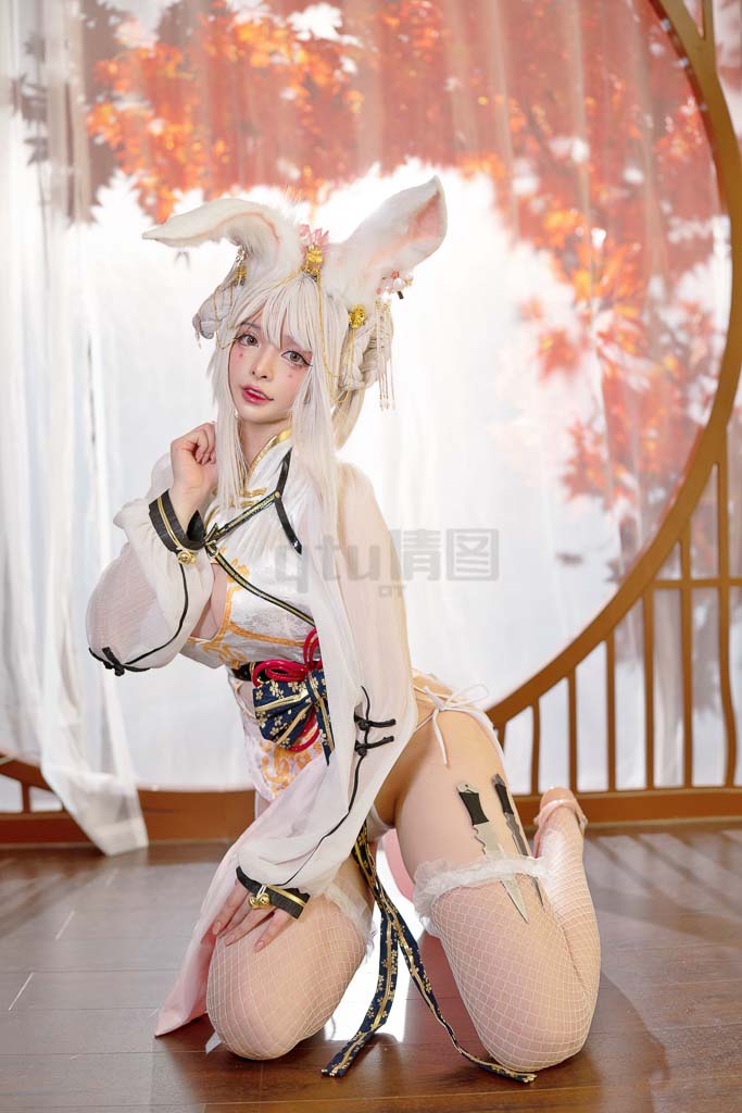 Coser@NinJa阿寨寨 Vol.5 肉肉大白兔-倩图社