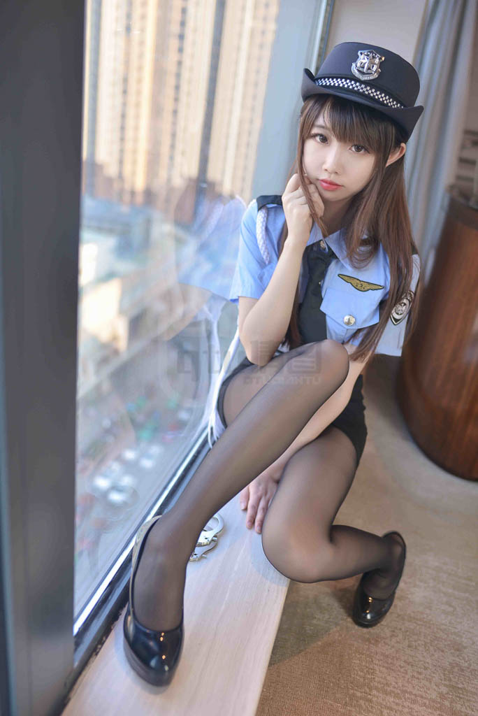 Coser@雪琪SAMA Vol.36 女警-倩图社