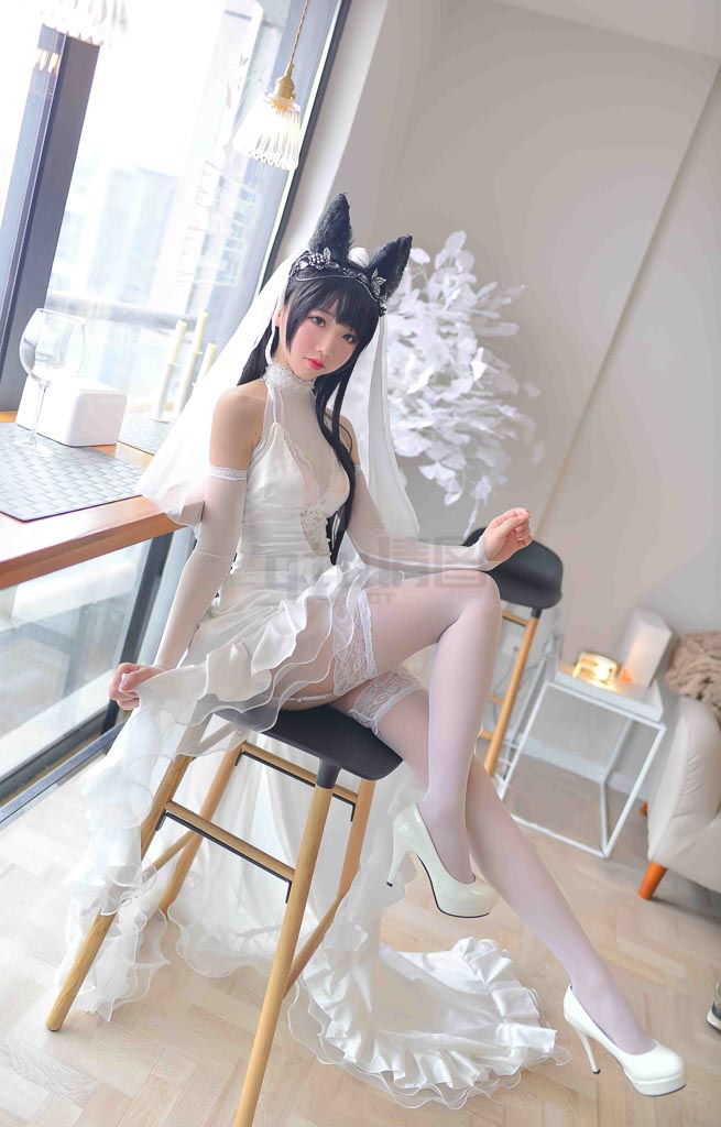 Coser@雪琪SAMA Vol.8 爱宕婚纱-倩图社