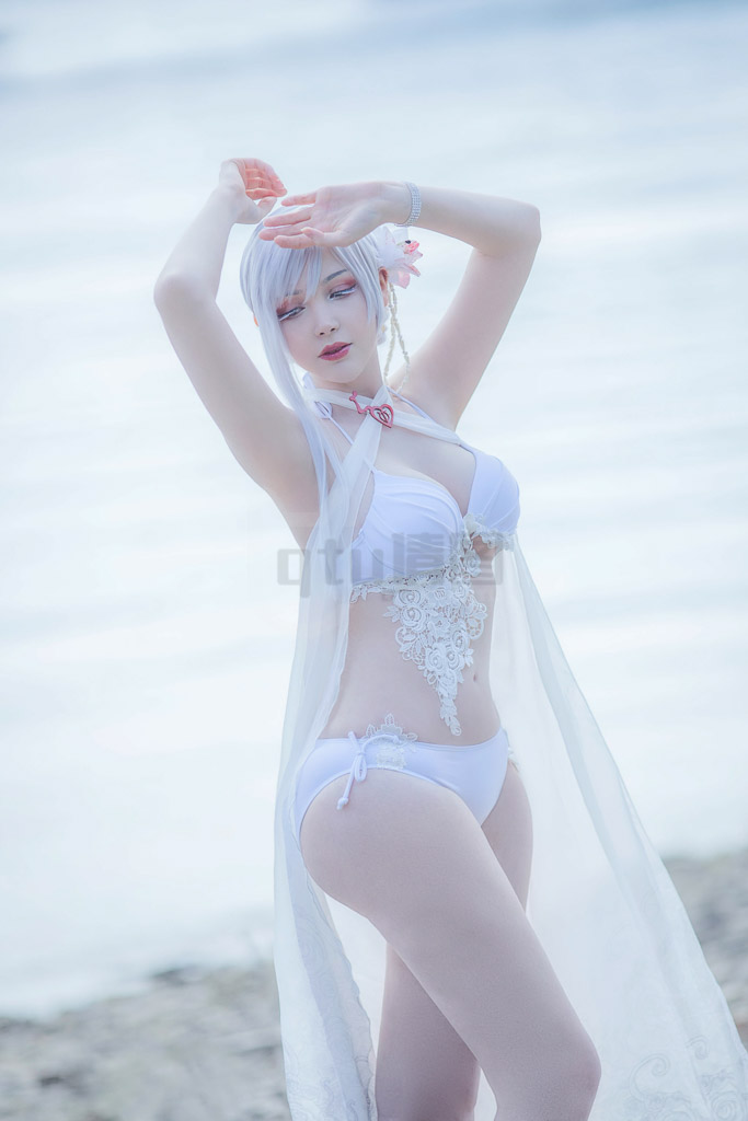Coser@SayatheFox Vol.31 Snow White Mizugi-倩图社