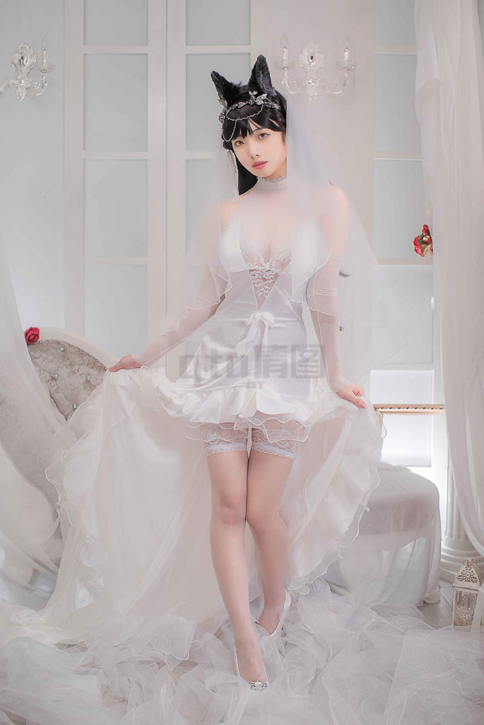 Coser@雯妹不讲道理 Vol.28 雯妹爱宕花嫁-倩图社