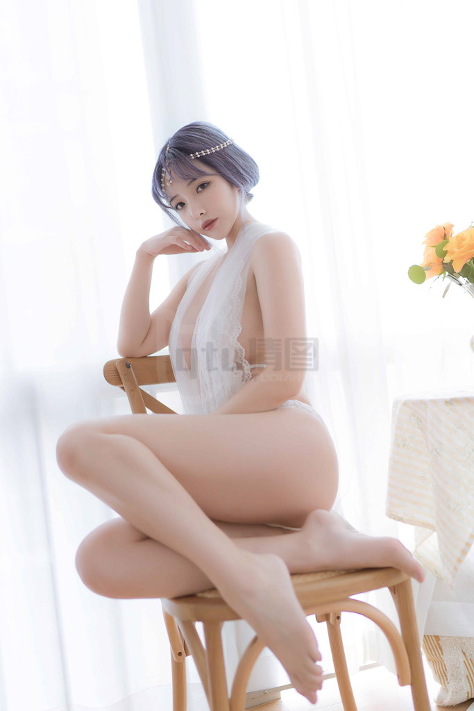 Coser@雯妹不讲道理 Vol.84 白色希腊-倩图社