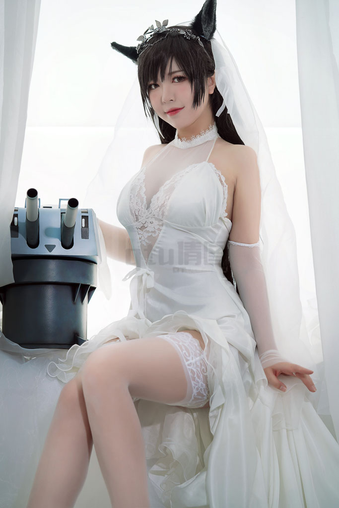 Coser@半半子 Vol.25 爱宕花嫁-倩图社
