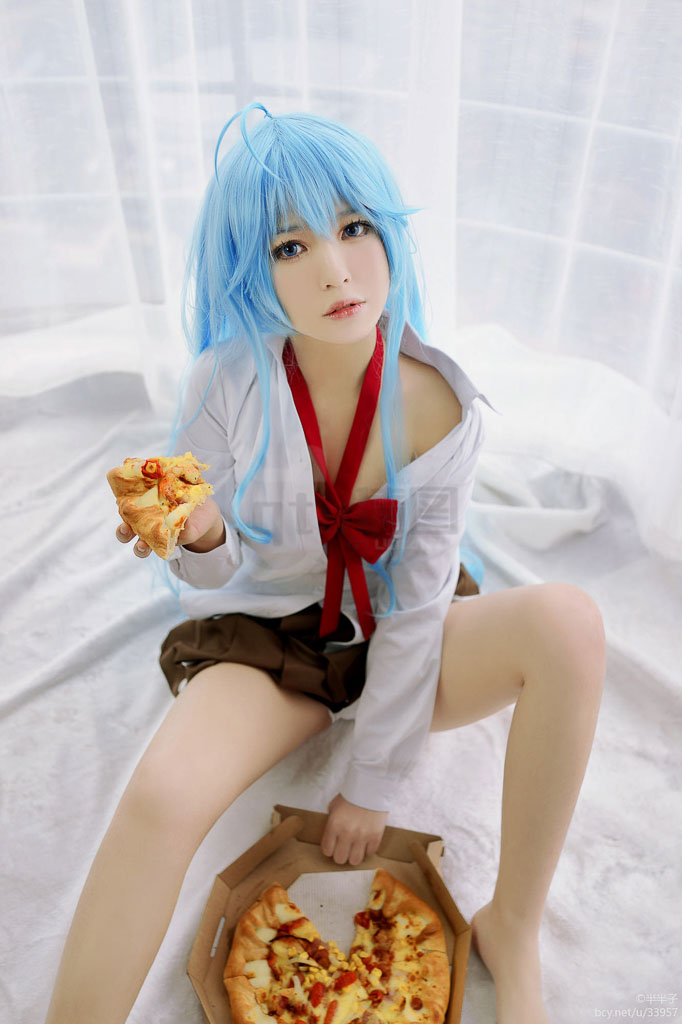 Coser@半半子 Vol.27 电波女与青春男 藤和艾利欧-倩图社