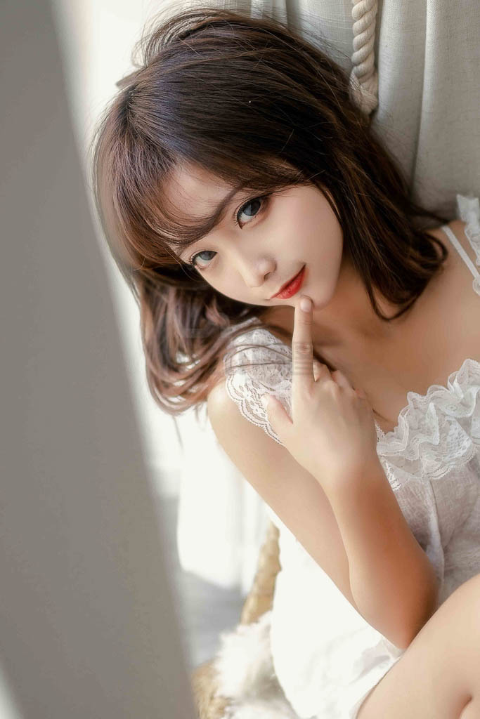 Coser@蠢沫沫 Vol.122 大象 白睡衣-倩图社