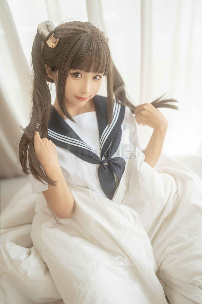 Coser@蠢沫沫 Vol.178 被窝JK-倩图社
