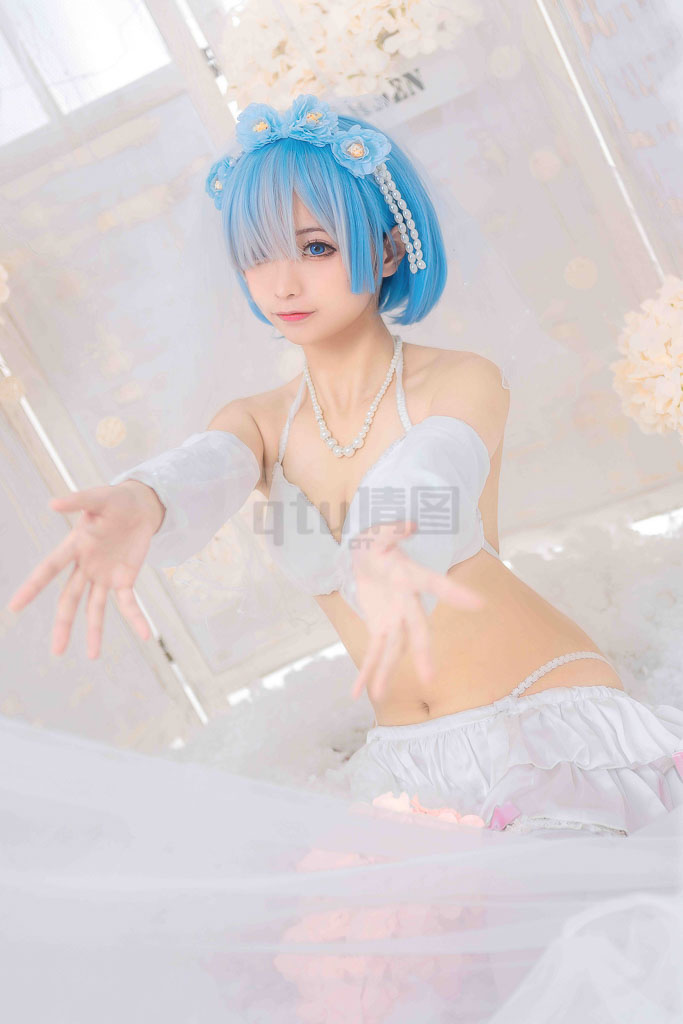 Coser@蠢沫沫 Vol.24 蕾姆花嫁-倩图社