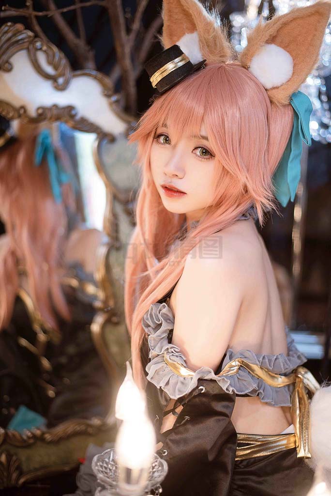 Coser@大大卷卷小卷 Vol.18 玉藻前 漆黑の魔术服-倩图社