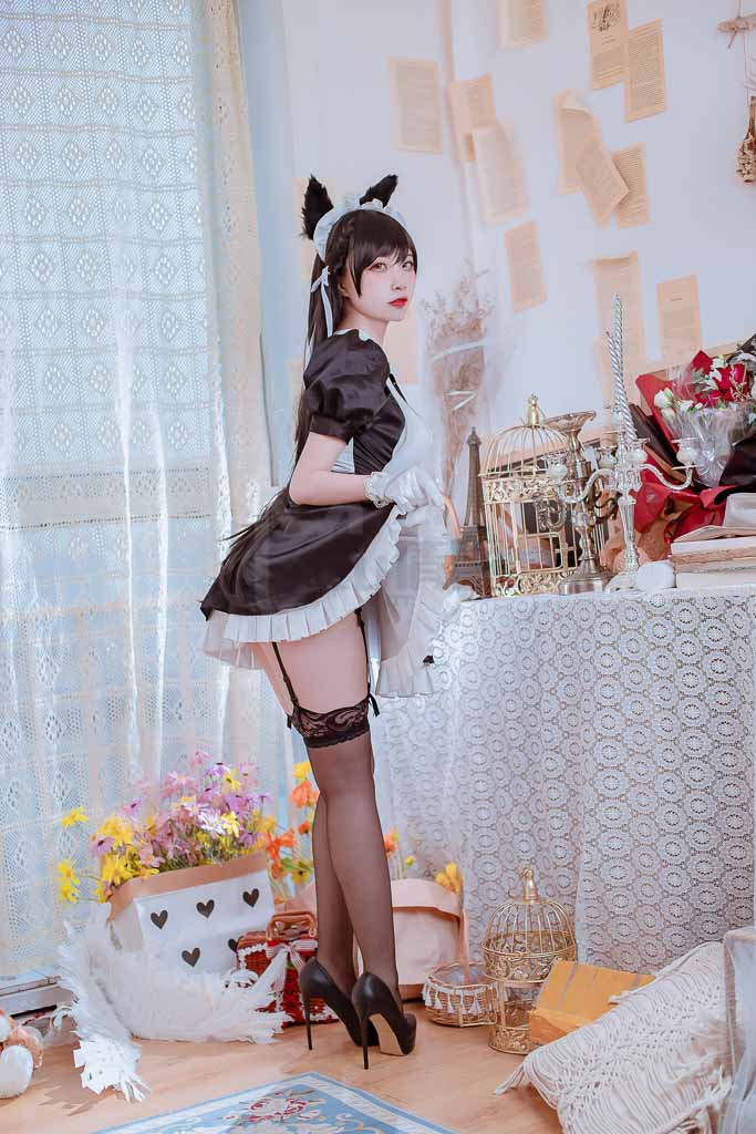 Coser@二佐Nisa Vol.104 犬之眷 碧蓝爱宕女仆-倩图社