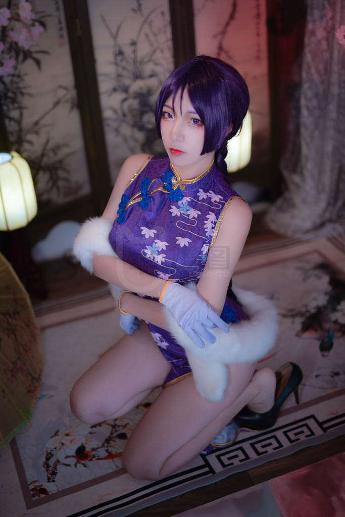 Coser@二佐Nisa Vol.131 旗袍本 fate奶光旗袍-倩图社