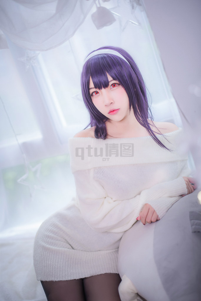 Coser@二佐Nisa Vol.163 霞之丘诗羽学姐毛衣-倩图社
