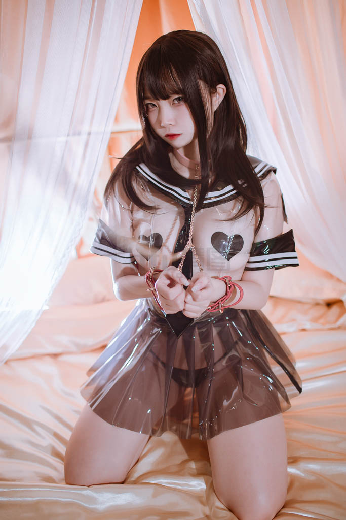 Coser@二佐Nisa Vol.48 私房透明JK-倩图社