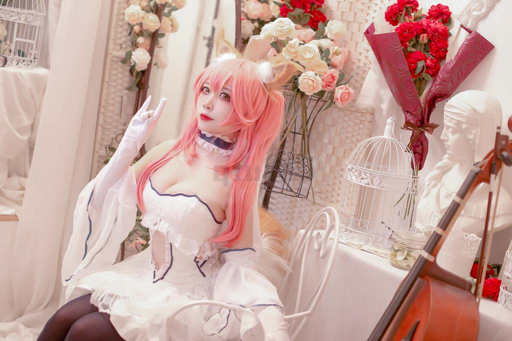 Coser@二佐Nisa Vol.51 Fate 玉藻前婚纱-倩图社
