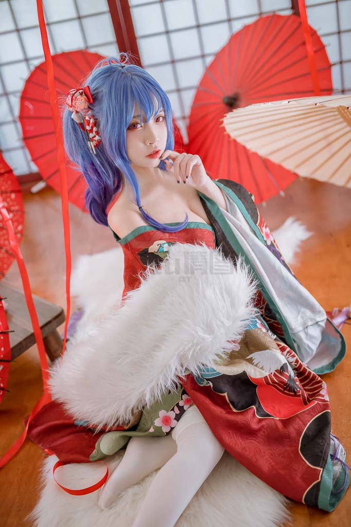 Coser@二佐Nisa Vol.57 碧蓝圣路易斯和服-倩图社