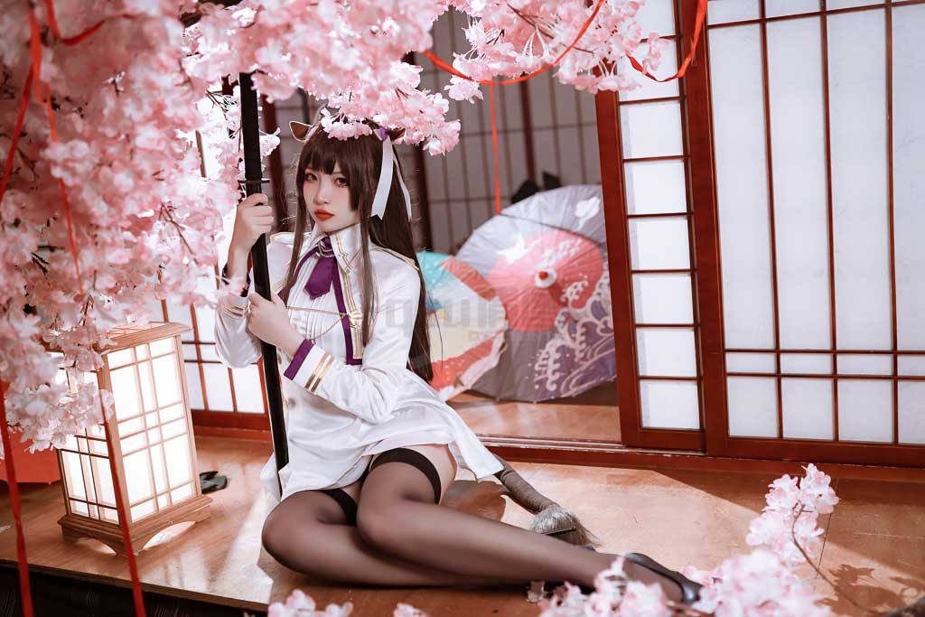 Coser@二佐Nisa Vol.65 碧蓝樫野-倩图社