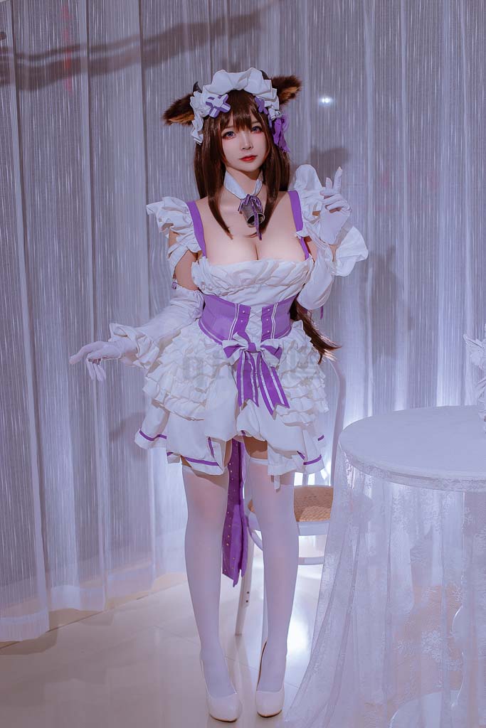 Coser@二佐Nisa Vol.67 碧蓝樫野同人女仆-倩图社