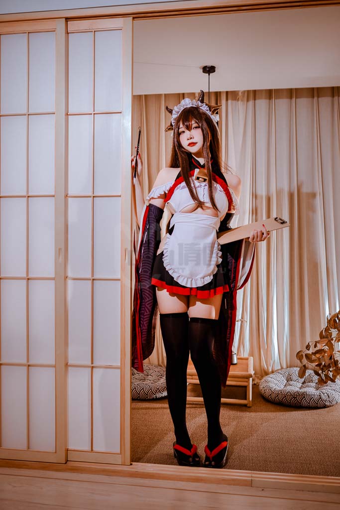 Coser@二佐Nisa Vol.69 碧蓝樫野女仆-倩图社