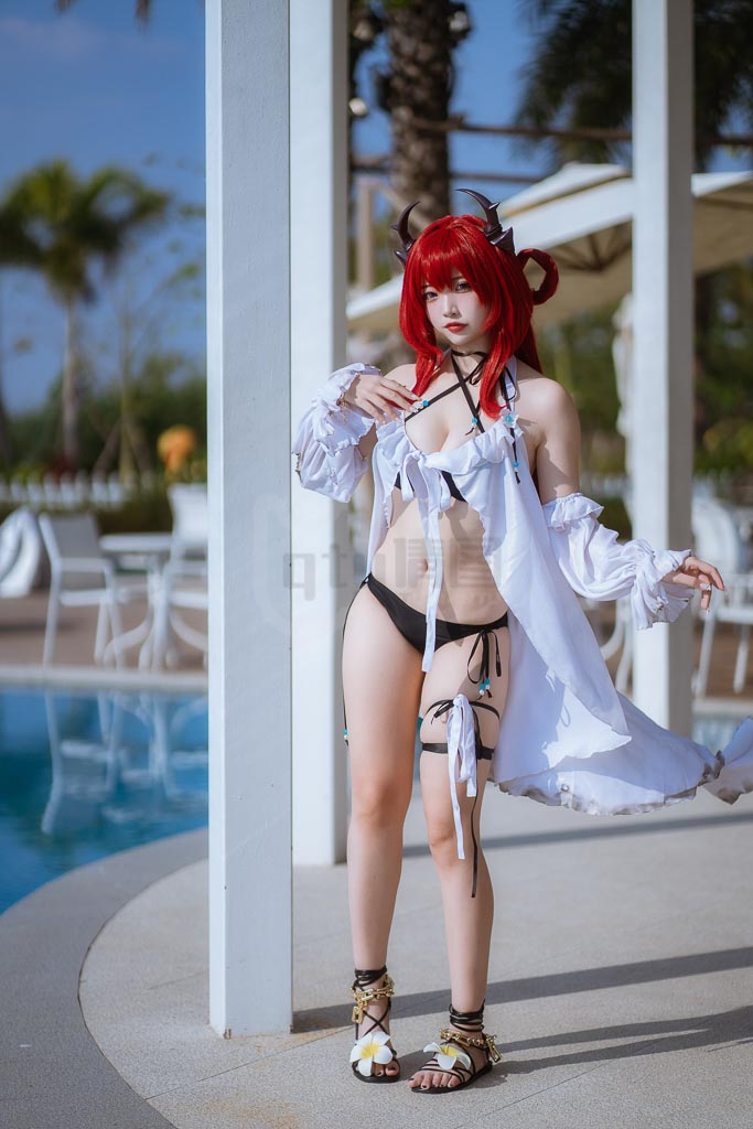 Coser@二佐Nisa Vol.87 泰拉夏日纪事 史尔特尔泳装-倩图社