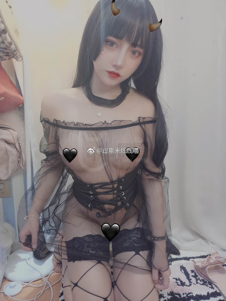 Coser@过期米线线喵 Vol.16 黑纱-倩图社
