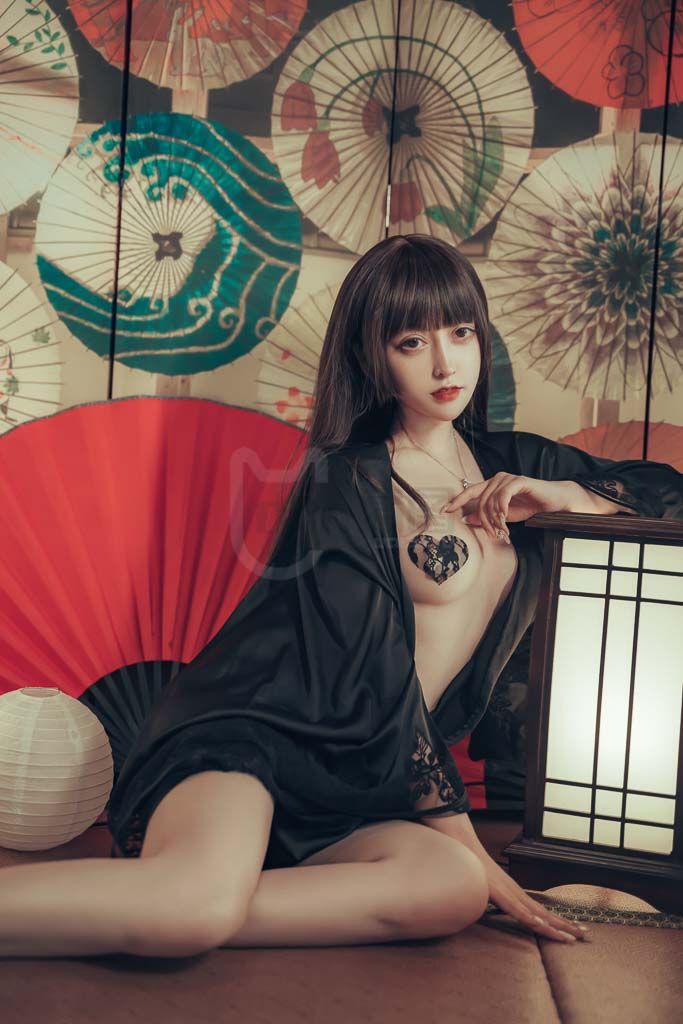 Coser@过期米线线喵 Vol.86 和风浴衣-倩图社