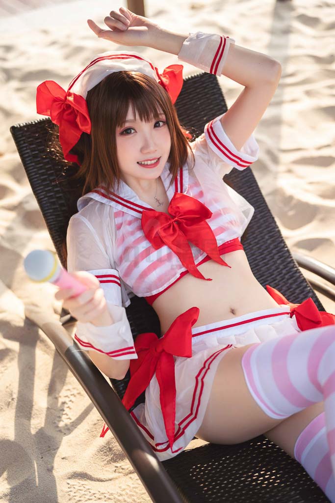 Coser@瓜希酱 Vol.10 岛村卯月 泳衣-倩图社