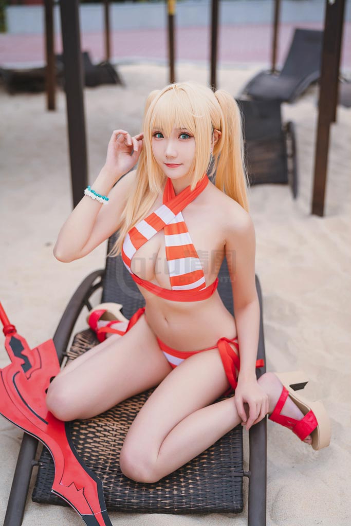 Coser@瓜希酱 Vol.32 尼禄水着-倩图社