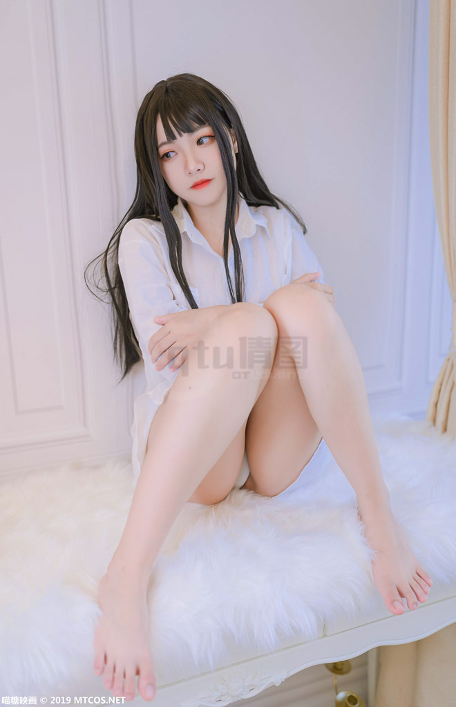 Coser@lovely呆玄 Vol.5 男友衬衫-倩图社