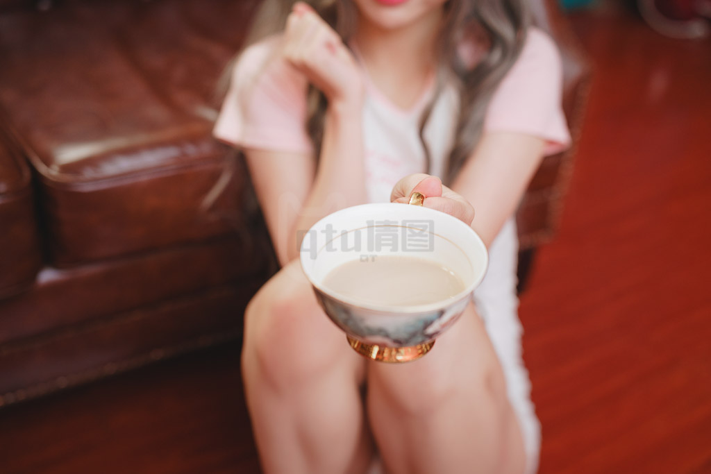 Coser@面饼仙儿 Vol.107 丝袜奶茶-倩图社