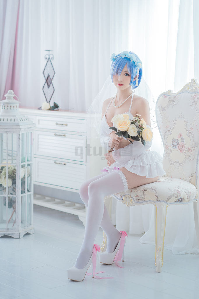 Coser@面饼仙儿 Vol.44 花嫁蕾姆-倩图社